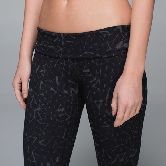 Lululemon Wunder Under Pant *Full-On Luon (Roll Down) 31" - 10 Star Crushed Coal - Picture 3 of 8